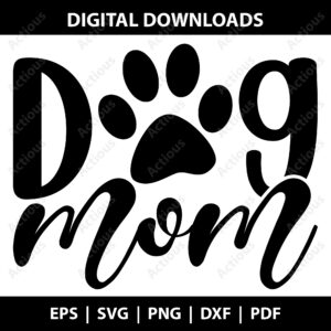 Dog Mom Svg, Dog Lover SVG, Cute Pet Shirt Design