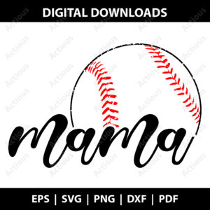 Baseball Mama Svg