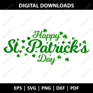 Happy St. Patrick's day Svg