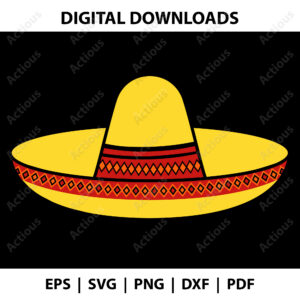 Sombrero Hat Svg, Cinco de Mayo svg, printable shirt design