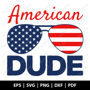 American Dude Svg, 4th of July Family, commercial use svg