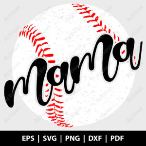 Baseball Mama Svg, Baseball Season SVG, cricut svg file