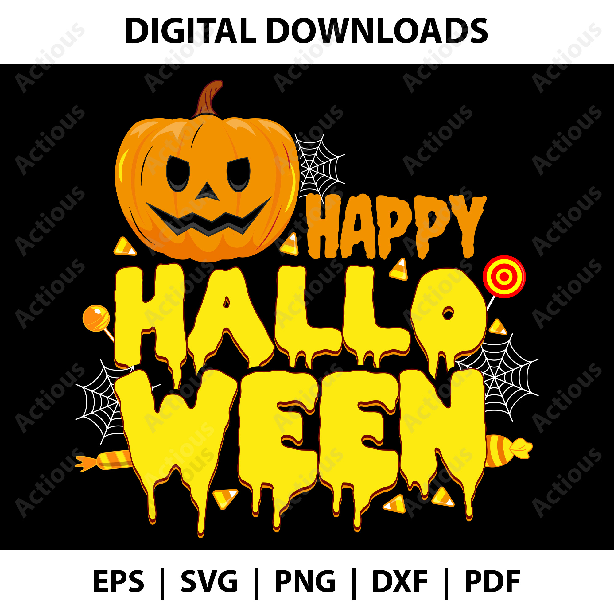 Happy Halloween Svg