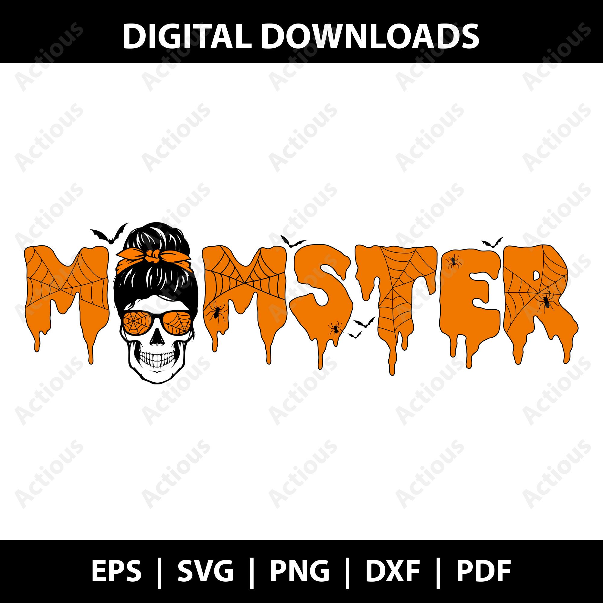 momster svg, halloween svg, commercial use svg