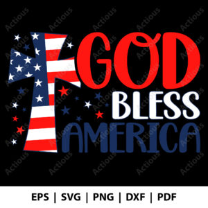 god bless america svg,