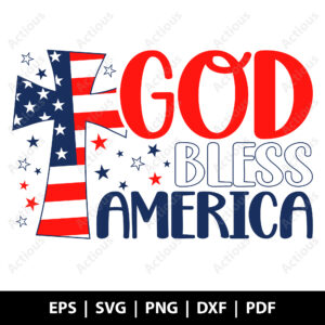 god bless america svg,