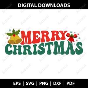 merry christmas svg, holiday graphic svg, digital download svg