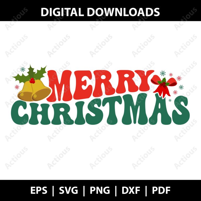 merry christmas svg, holiday graphic svg, digital download svg