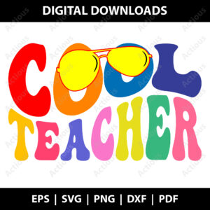 cool teacher svg, teacher life svg, commercial use svg