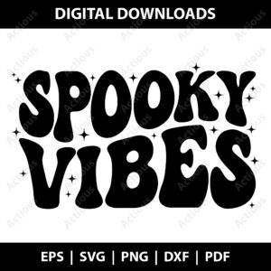 spooky vibes svg, happy halloween svg, commercial use svg