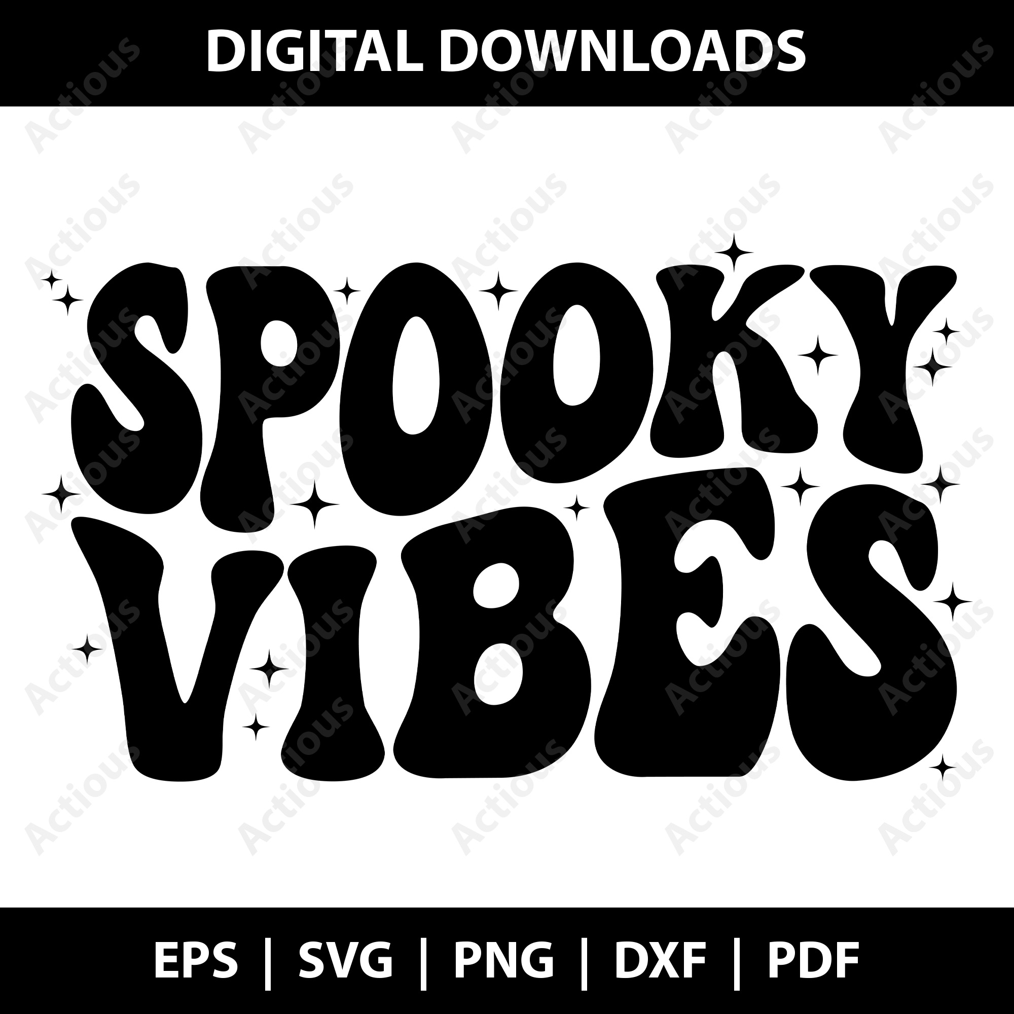 spooky vibes svg, happy halloween svg, commercial use svg